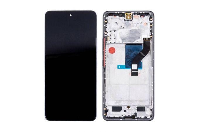 Дисплей для Xiaomi 12 Lite (2203129G) в сборе с тачскрином + рамка (черный) org