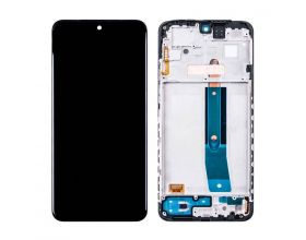 Дисплей для Xiaomi Redmi Note 11S 4G (2201117SY)/ Poco M4 Pro 4G (2201117PG) в сборе с тачскрином + рамка (черный) 100%