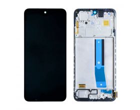 Дисплей для Xiaomi Redmi Note 12S (23030RAC7Y) в сборе с тачскрином + рамка (черный) 100%