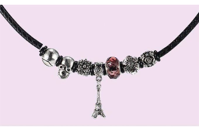 Кабель USB - MicroUSB Remax RC-058m Jewellery Бижутерия (черный) 0,5м