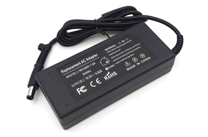 Блок питания / зарядное устройство для ноутбука ReplacementAC 19.5V 4.62A 7.4*5.0 pin (HP)