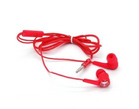 Наушники вакуумные проводные Орбита OT-ERG08 (красный)