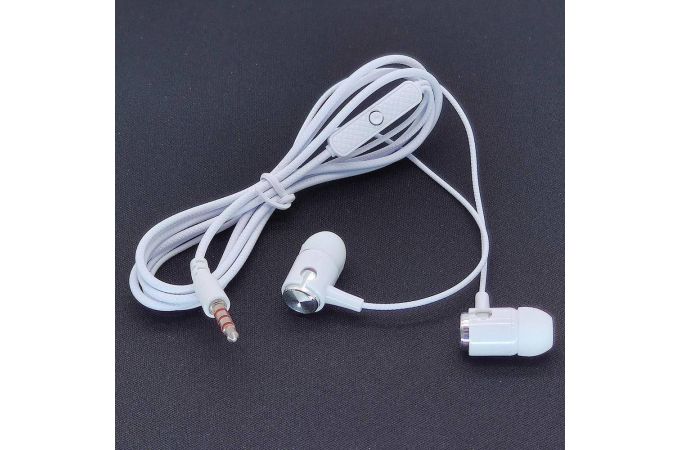 Наушники вакуумные проводные Орбита OT-ERG03 (белый)