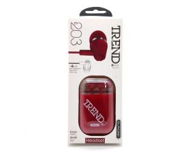 Наушники вакуумные проводные ELMCOEI EV-203 (красный)