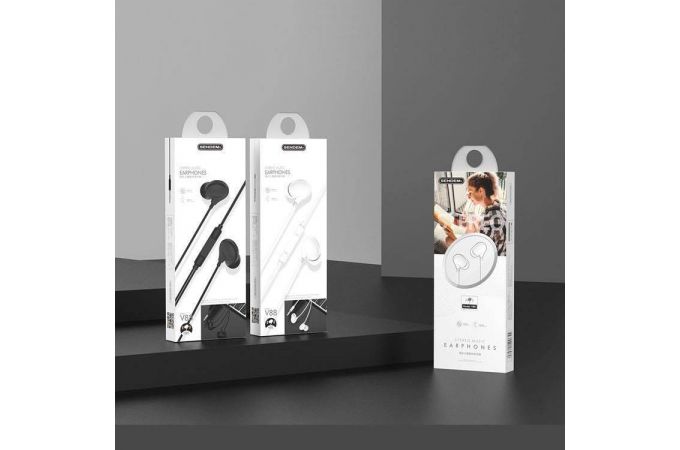 Наушники вакуумные проводные SENDEM V88 (черный)