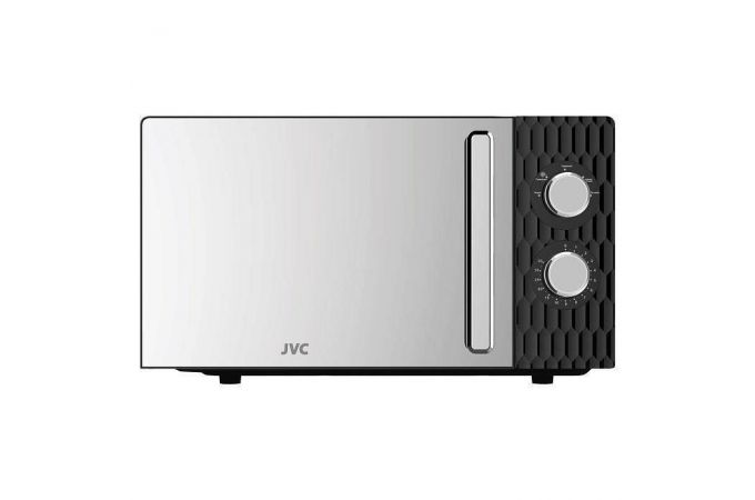 СВЧ печь JVC JK-MW155M черный 700Вт, 20л, ручка, зеркальная дверца