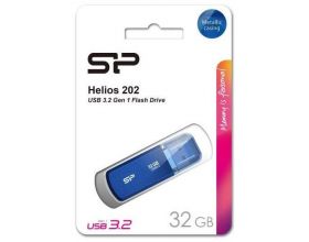 Флешка USB 2.0 Silicon Power Helios 202 Blue 32Gb