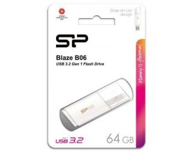 Флешка USB 2.0 Silicon Power Blaze B06 White 64Gb