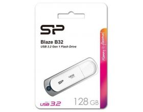 Флешка USB 2.0 Silicon Power Blaze B32 White 128Gb