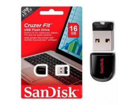 Флешка USB 2.0 SanDisk Cruzer Fit Flash Drive 16GB SDCZ33-016G-G35