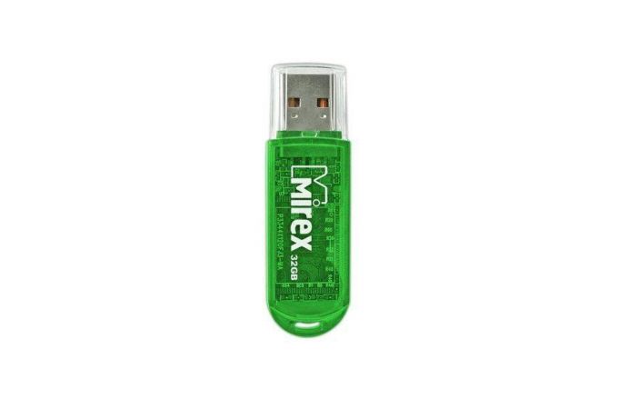 Флешка USB 2.0 Mirex ELF GREEN 32GB (ecopack)