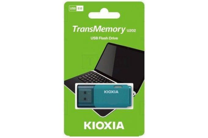 Флешка USB 2.0 Kioxia TransMemory U202 голубой 64Gb