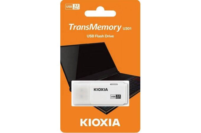 Флешка USB 2.0 Kioxia TransMemory U301 белый 64Gb