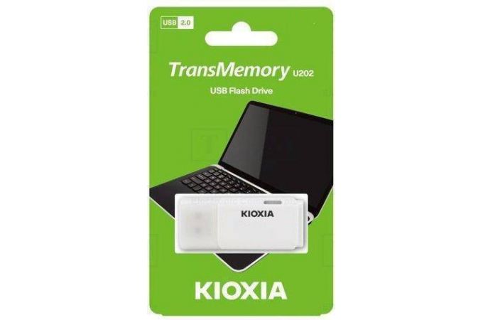 Флешка USB 2.0 Kioxia TransMemory U202 белый 128Gb