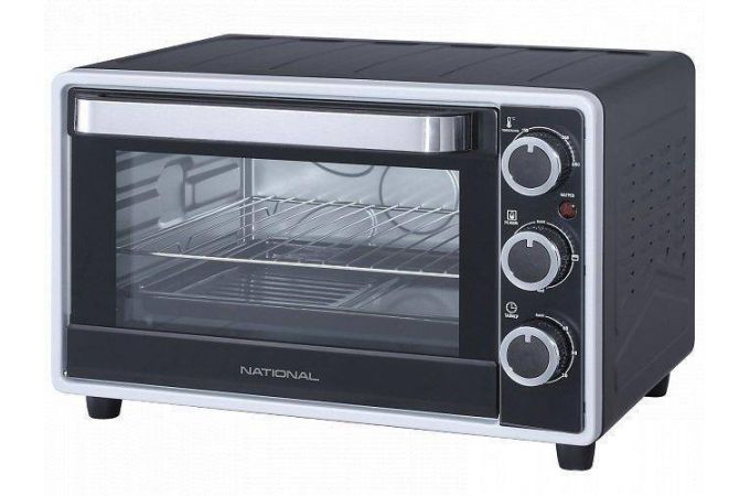 Электрическая печь NATIONAL NK-MO205 черный 1600Вт, 23л, 4 режима, таймер до 60 мин