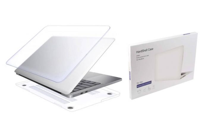 Защитный кейс для ноутбука Case MacBook new pro 16,2 A2485 (прозрачный)