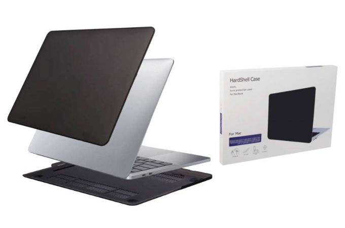 Защитный кейс для ноутбука Case MacBook new air 13 A1932/A2179/A2337 (черный)