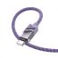 Кабель USB Type-C - USB Type-C BOROFONE BU42, PD60W (фиолетовый) 1м