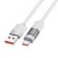 Кабель USB - USB Type-C BOROFONE BU46 5A (серый) 1м