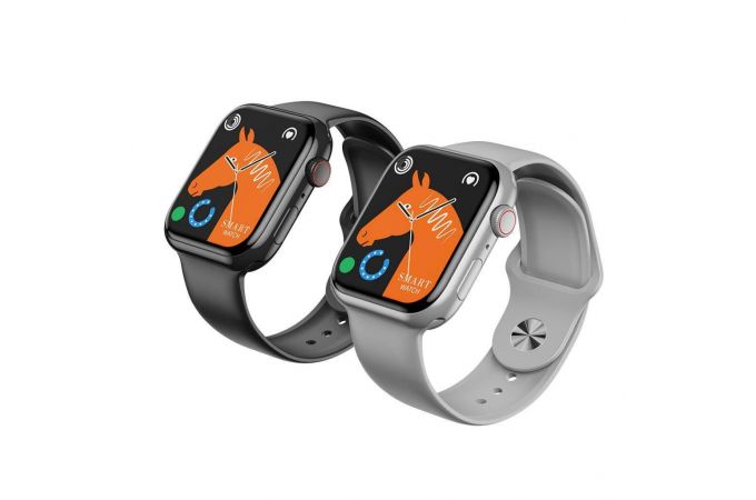 Смарт часы XO M50 magnetic suction intelligent sports call 1.83\' 45mm Silver