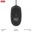 Мышь проводная XO M8 YunXiao Wired Mouse Black