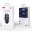 Мышь игровая проводная XO M10 Gaming Mechanical 6-Button Light Emitting Wired Black + Silver
