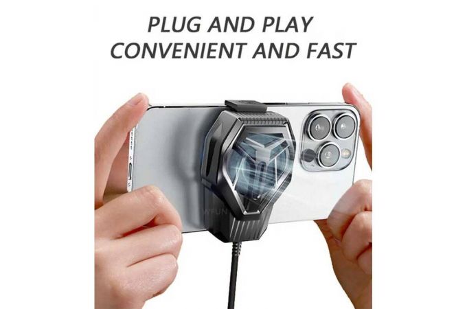 Игровой кулер XO SL01 Integrated connected air-cooled radiator (черный)