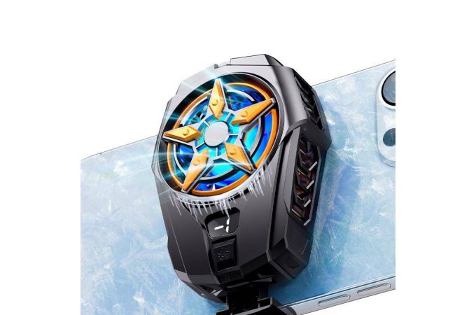 Игровой кулер XO SL02 First and second gear function+radiator with temperature display (черный)