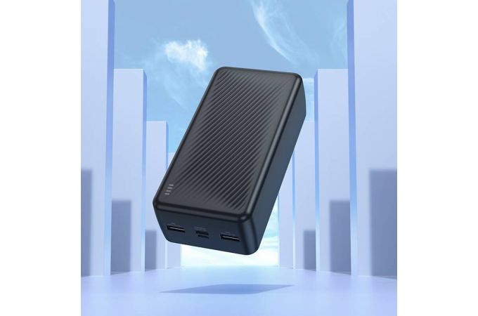 Универсальный дополнительный аккумулятор Power Bank BOROFONE BJ55B Graceful (30000mAh) (черный)