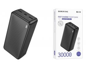 Универсальный дополнительный аккумулятор Power Bank BOROFONE BJ55B Graceful (30000mAh) (белый)