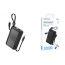 Универсальный дополнительный аккумулятор Power Bank BOROFONE BJ70 Source dual PD20W power bank with cable (10000mAh) (черный)