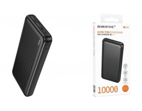Универсальный дополнительный аккумулятор Power Bank BOROFONE BJ78 Clever (10000mAh) (черный)