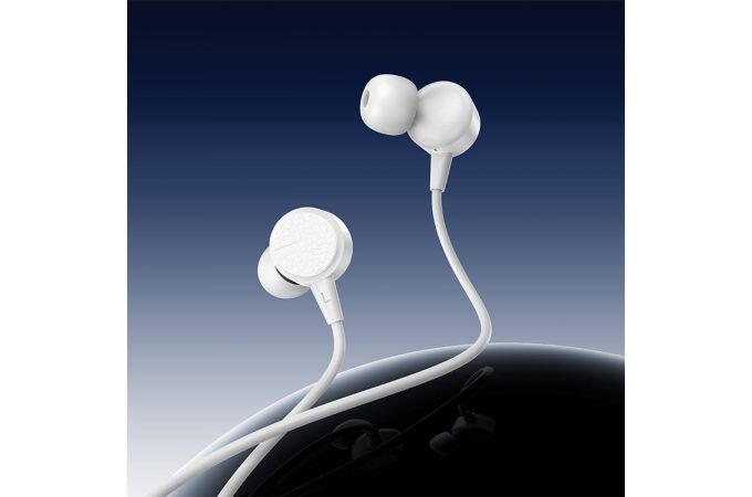 Наушники вакуумные проводные BOROFONE BM94 Sonar (белый)