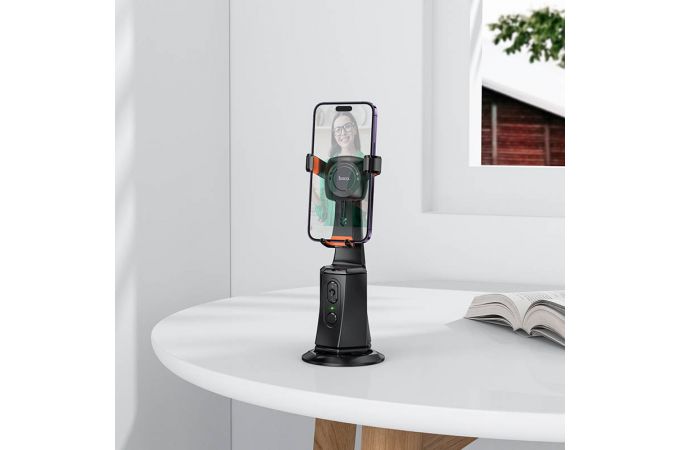 Стабилизатор для смартфона Hoco K26 с камерой слежения (черный)