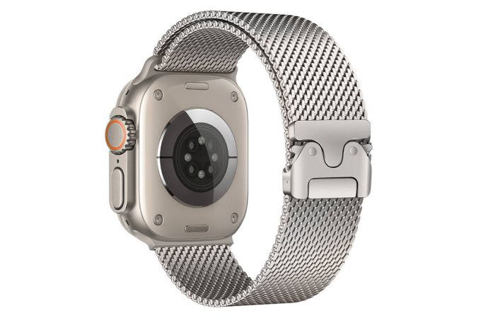 Ремешок для Apple Watch HOCO WA33 Original series umbrella buckle Milanese steel strap strap (44/45/46/49 мм) оригинальный цвет