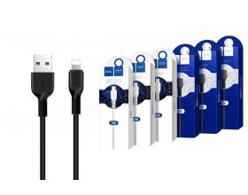 Кабель USB - Lightning HOCO X20, 2,4A (черный) 2м