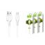 Кабель USB - MicroUSB HOCO X20 2,4A (белый) 1м