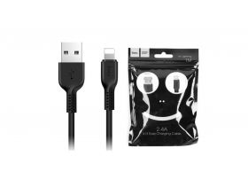 Кабель USB - Lightning HOCO X13, 2,4A (черный) 1м