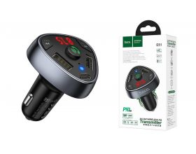 FM-Модулятор HOCO E51 Road treasure car BT FM transmitter