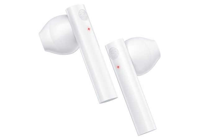 Наушники вакуумные беспроводные BOROFONE BE40 Triumph TWS wireless earphonesl Bluetooth (белый)