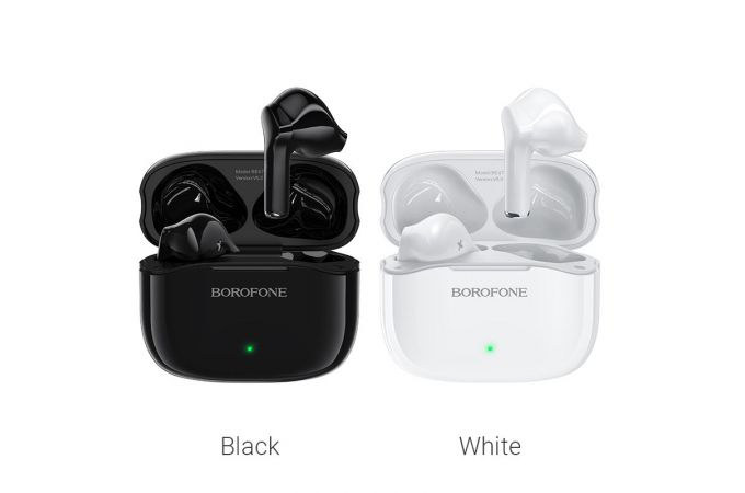 Наушники вакуумные беспроводные BOROFONE BE47 Perfecto TWS wireless earphonesl Bluetooth (черный)