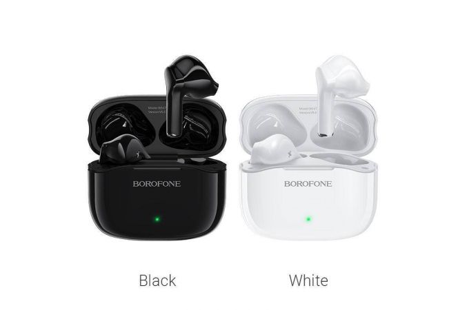 Наушники вакуумные беспроводные BOROFONE BE47 Perfecto TWS wireless earphonesl Bluetooth (белый)