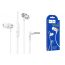 Наушники вакуумные проводные HOCO M79 Cresta universal earphones (белый)