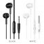 Наушники вакуумные проводные HOCO M82 La musique universal earphones (черный)