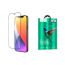 Защитное стекло дисплея iPhone 12/12 Pro (6.1) HOCO A19 Shatterproof tempered glass (черный)