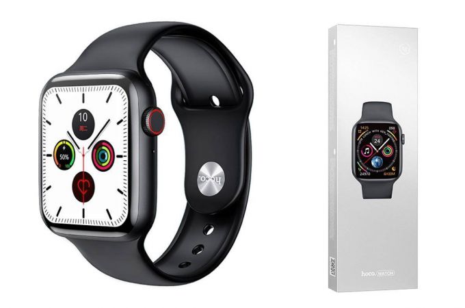 Смарт часы HOCO Y5 (ABSOLUT) (черный)