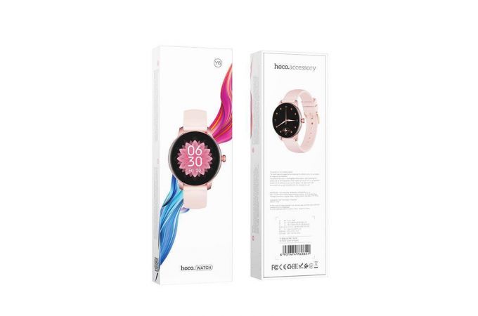 Смарт часы HOCO Y6 Smart часы (ABSOLUT) (розовый)