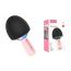 Караоке микрофон HOCO BK7 (Bluetooth, динамики,TF) (ABSOLUT) (розовый)