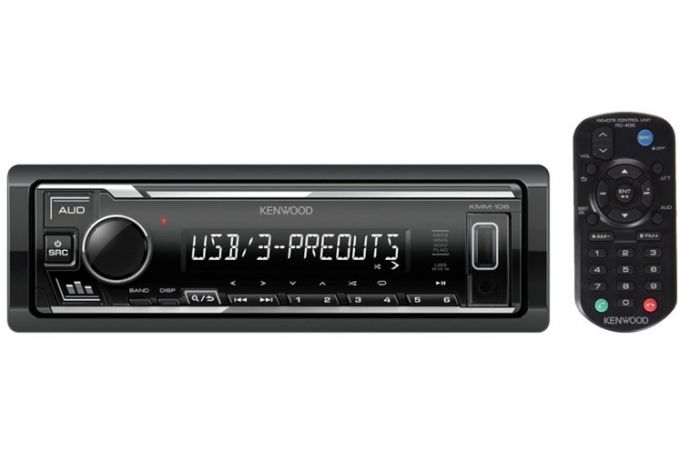 Автомагнитола Kenwood MP3/WMA KMM-106