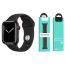 Ремешок для Apple Watch HOCO WA01 Flexible series classic sports silicone strap (38-41 мм, black)